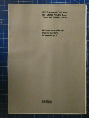 Braun hifi stereo tuner - braun,