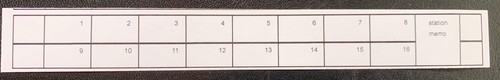 Senderspeicher tabelle - tabelle, z