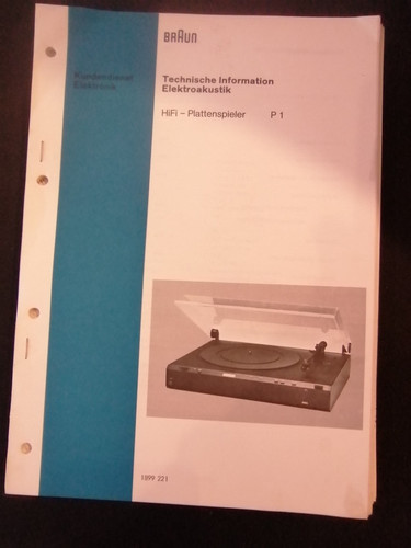 Original service manual - original,