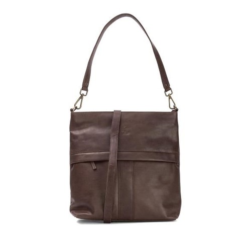 Leder schultertasche braun - schultertasche,